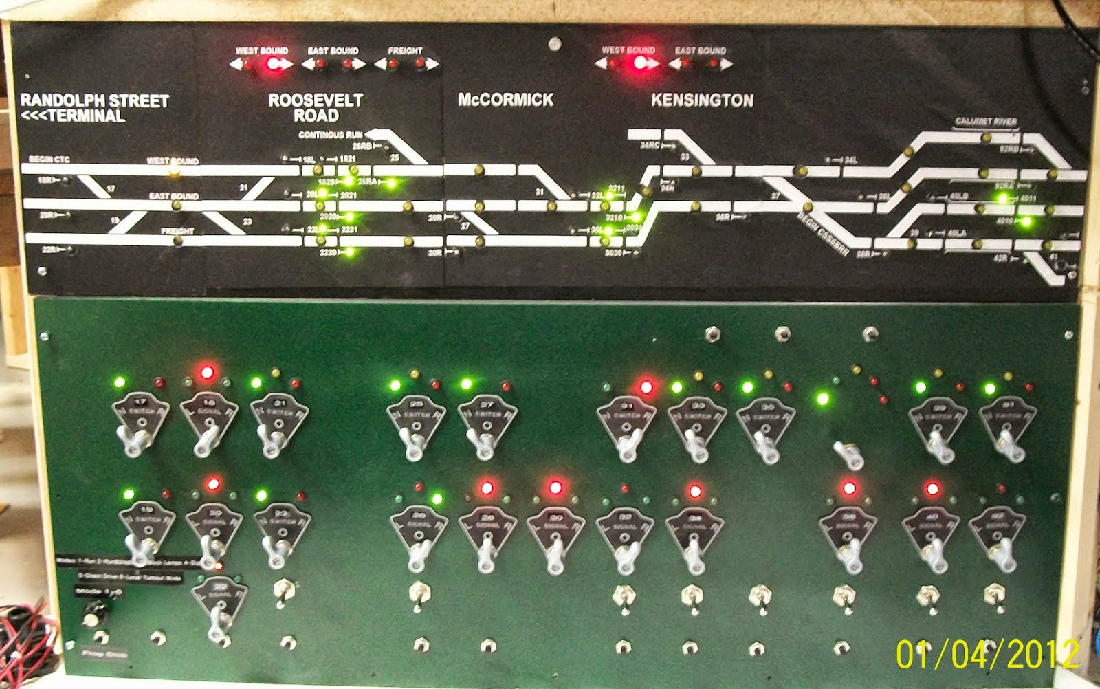 Jay's O Scale Layout CTC information. Below are two links to a nice