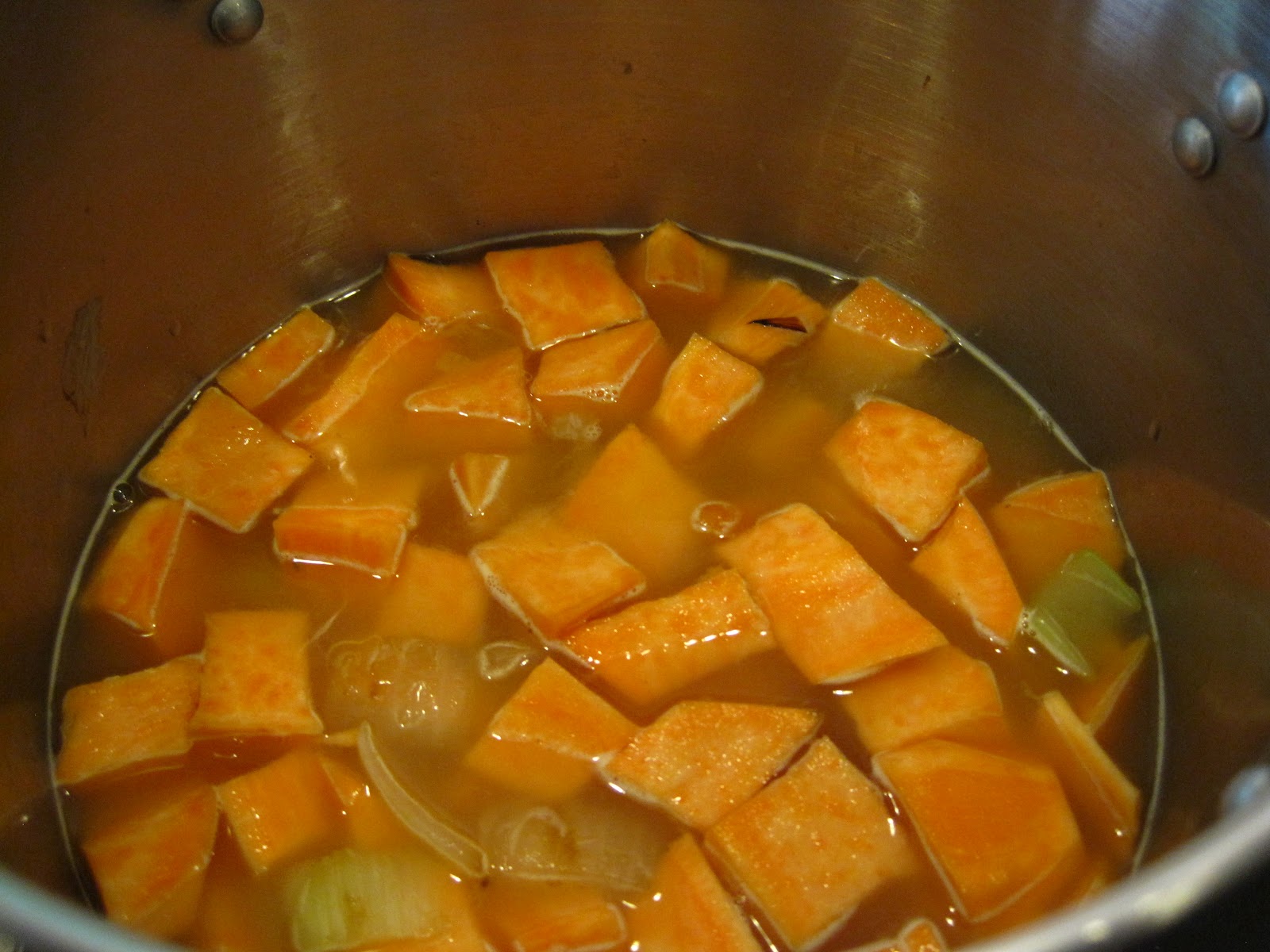 Losing It In The Kitchen Sweet Potato & Onion Soup