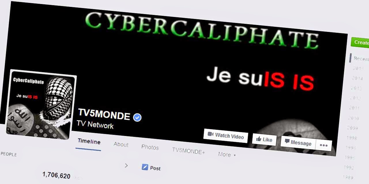 قناة فرنسية شهيرة تتعرض لأكبر عملية قرصنة في تاريخها من قبل داعش ! قناة فرنسية شهيرة تتعرض لأكبر عملية قرصنة في تاريخها من قبل داعش !