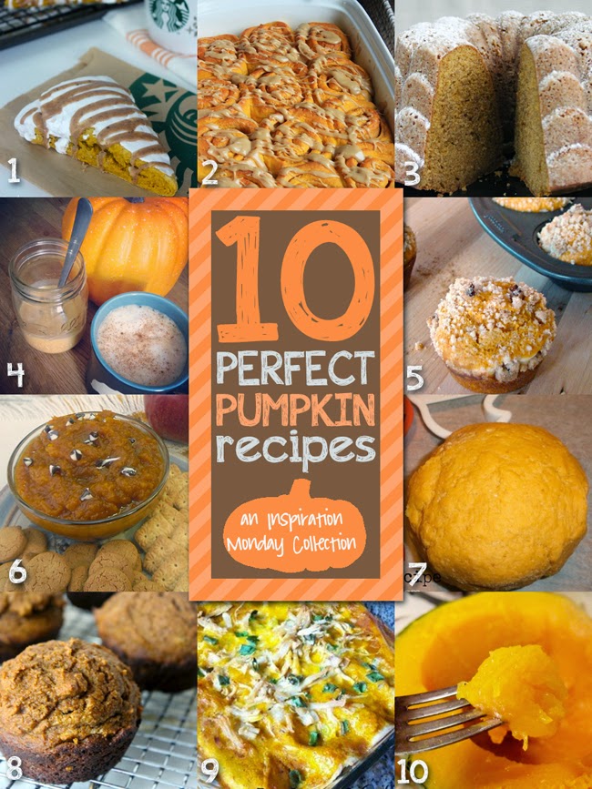 10 Perfect Pumpkin Recipes | An Inspiration Monday Collection