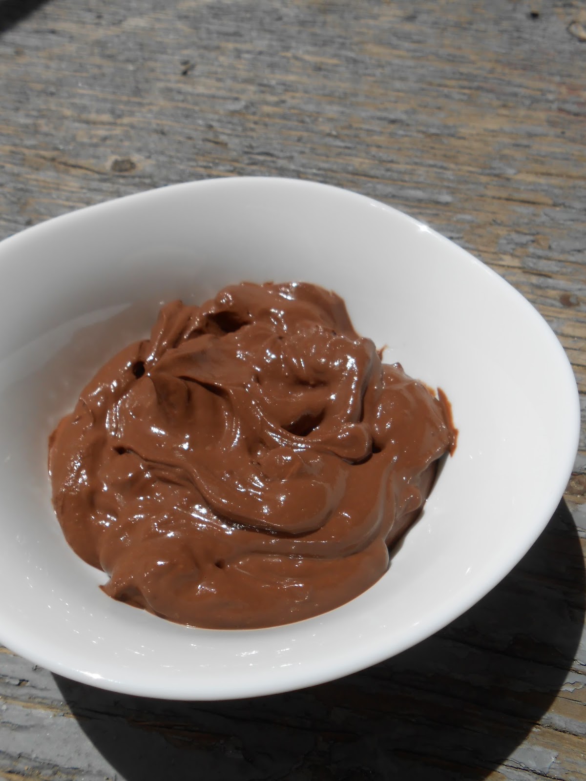 Eat cook and love Mousse de tofu au chocolat et beurre d'arachide