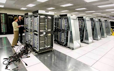 Supercomputer at work