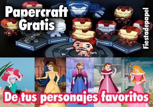 Papercraft gratis Fiesta de Papel