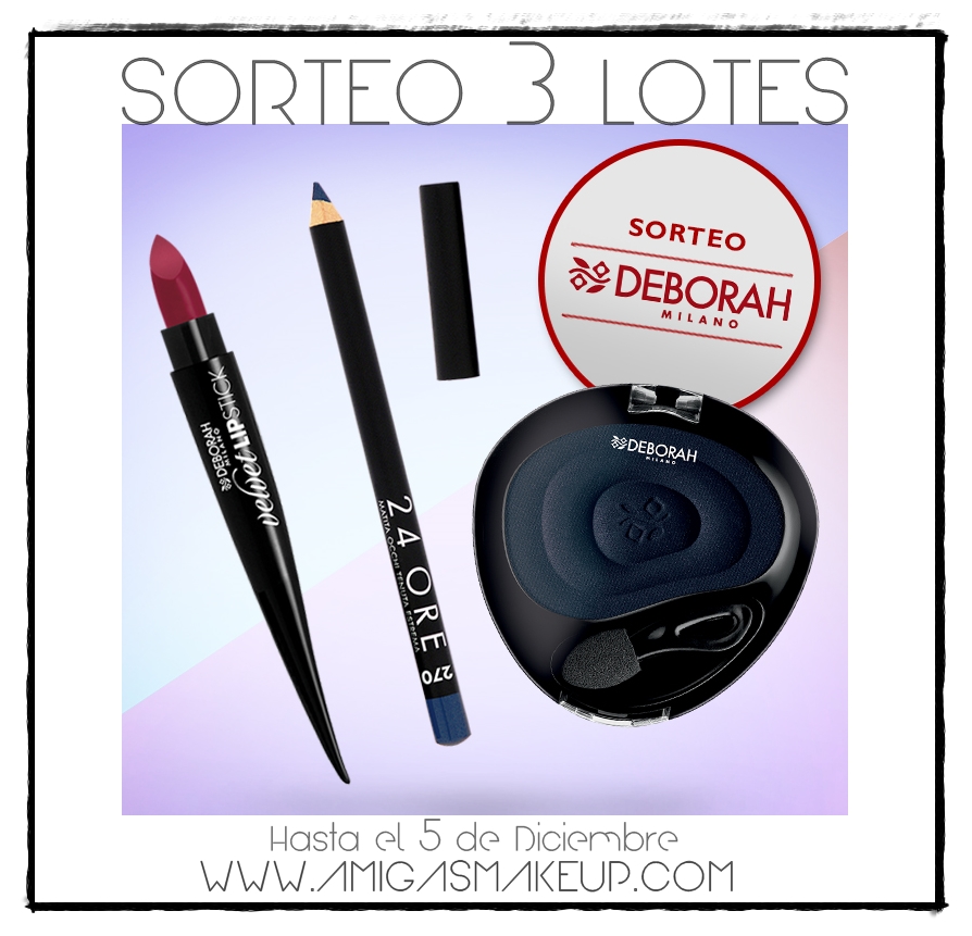 Sorteo 3 Lotes Deborah Milano