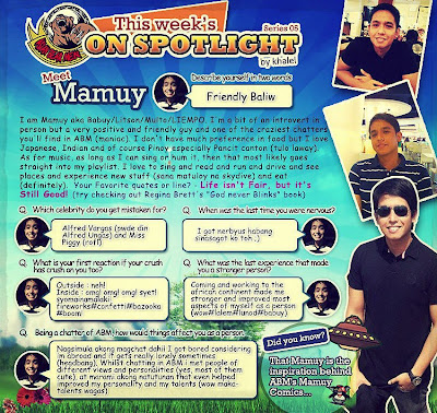 Spotlight Of The Week "Mamuy"