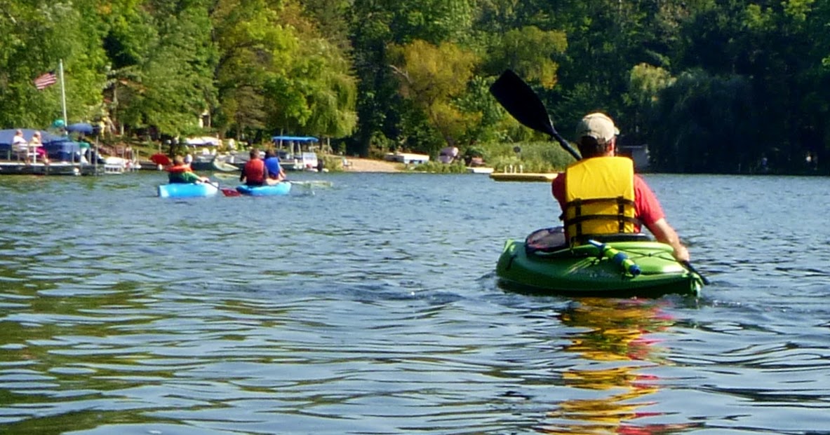 Kayaking Waupaca Area Waters Kayak Trip 54, Mt. Morris Lake and