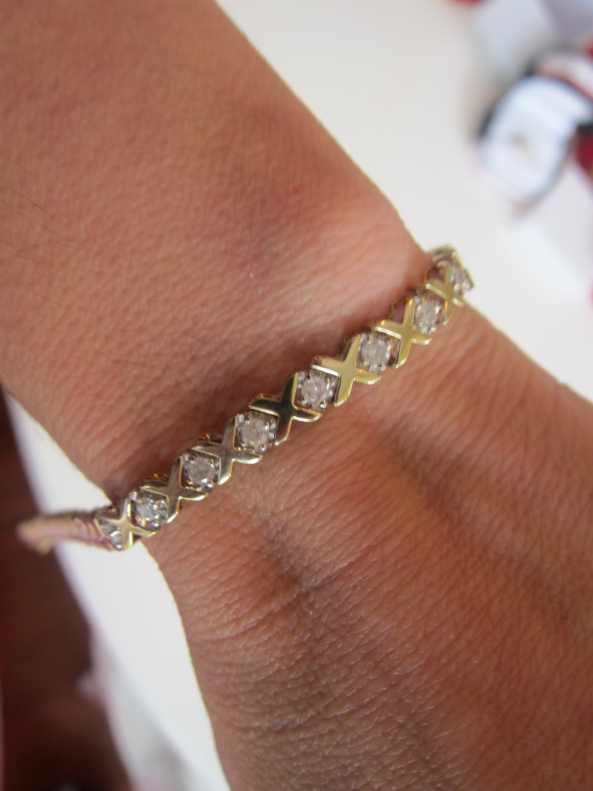 The Tales of Two Item 56 XOXO Diamond Tennis bracelet