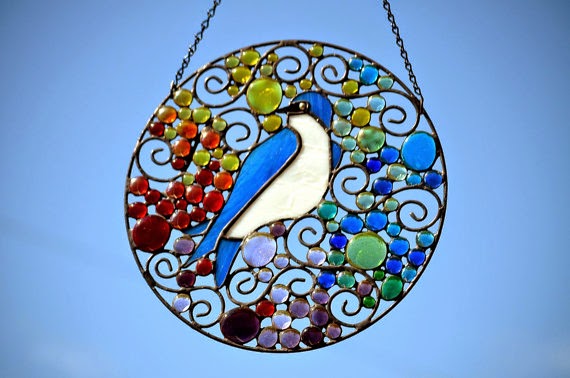 Tree Swallow Suncatcher