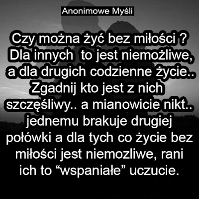 Anonimowe Mysli