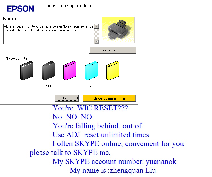 Waste ink pad is saturated Reset Epson L120 L130 L220 L310 L360 L356