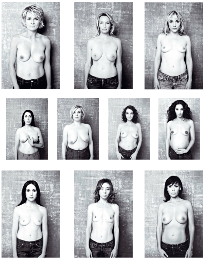 seins nu dans la rue