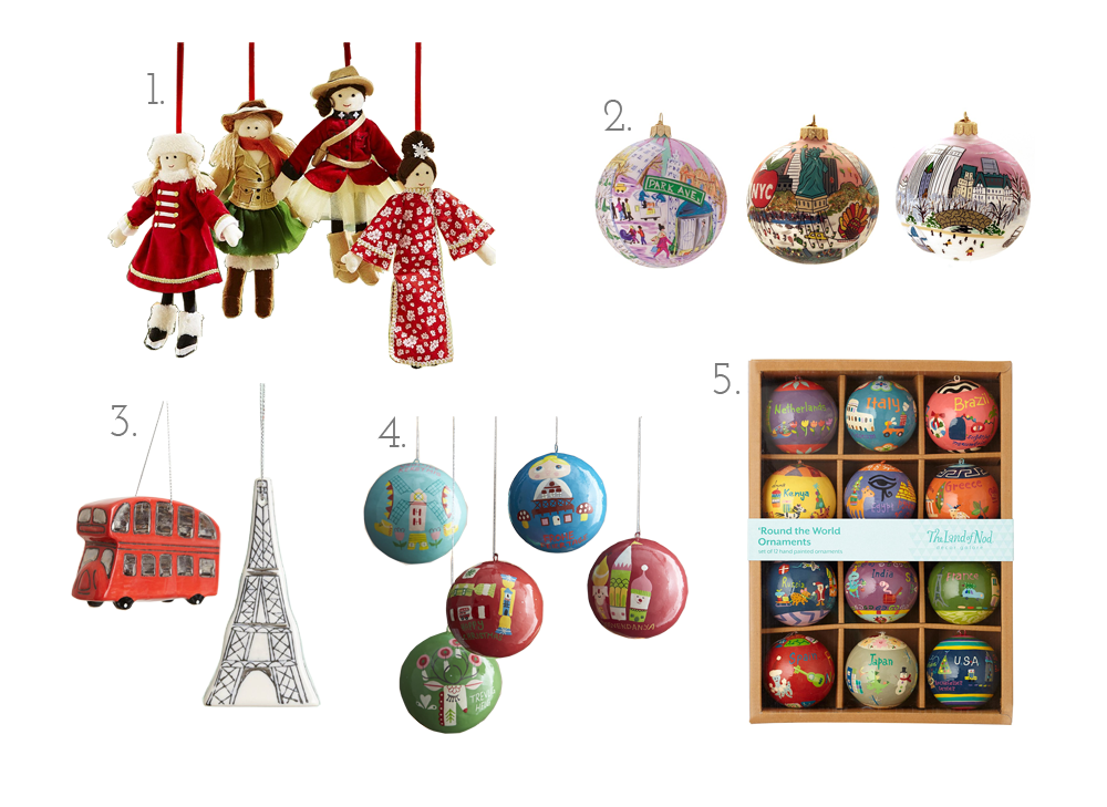 Christmas Around the World Ornaments, Pottery Barn Kids