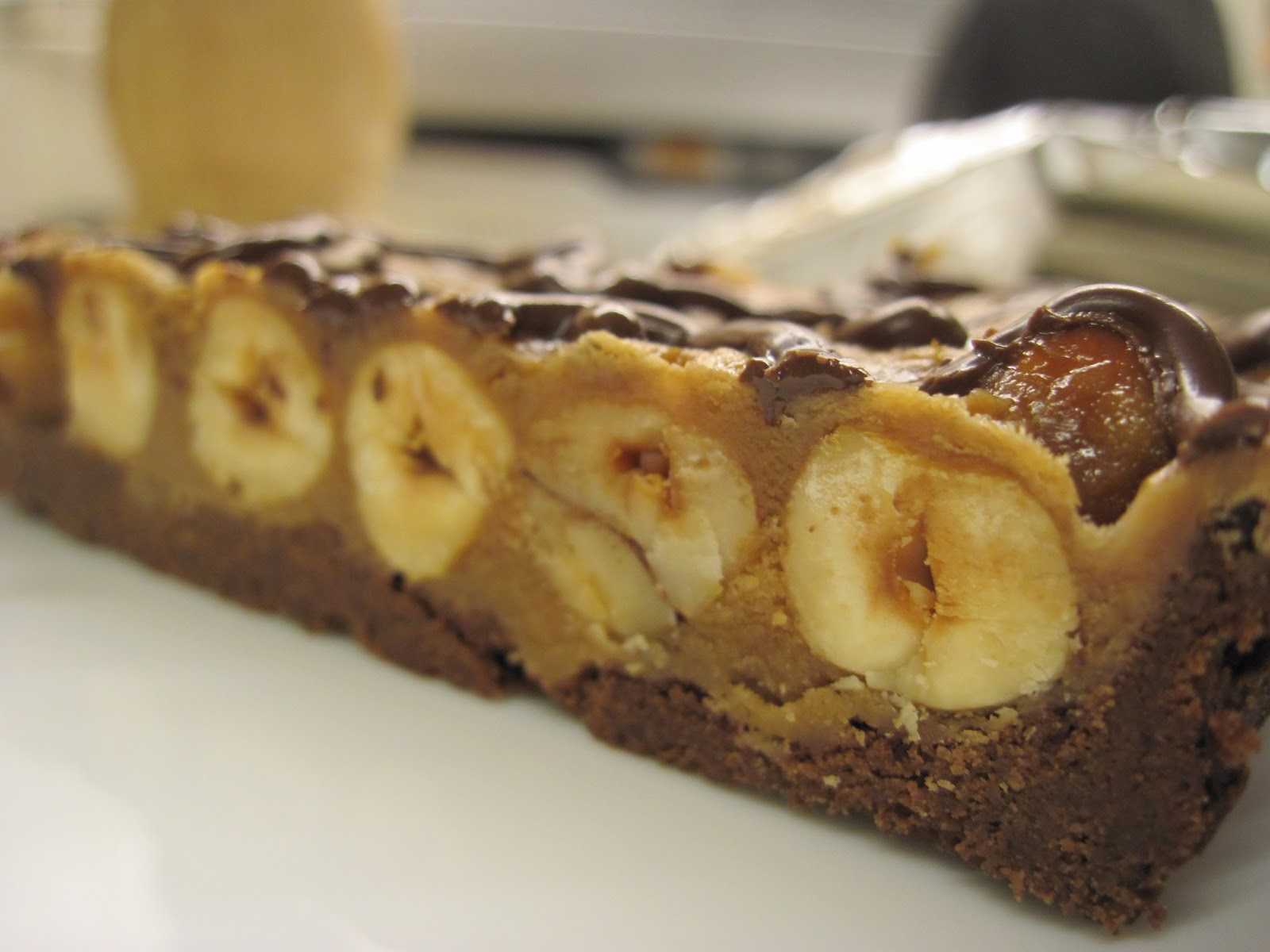 The Sugar Lump Caramel Hazelnut Chocolate Tart