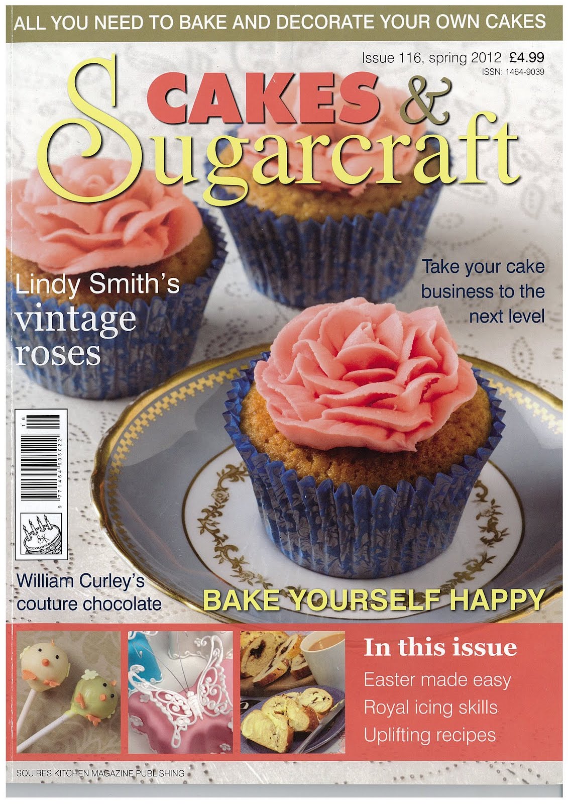Cake Expressions & Sugarcraft Appearance in Cakes and Sugarcraft Magazine.