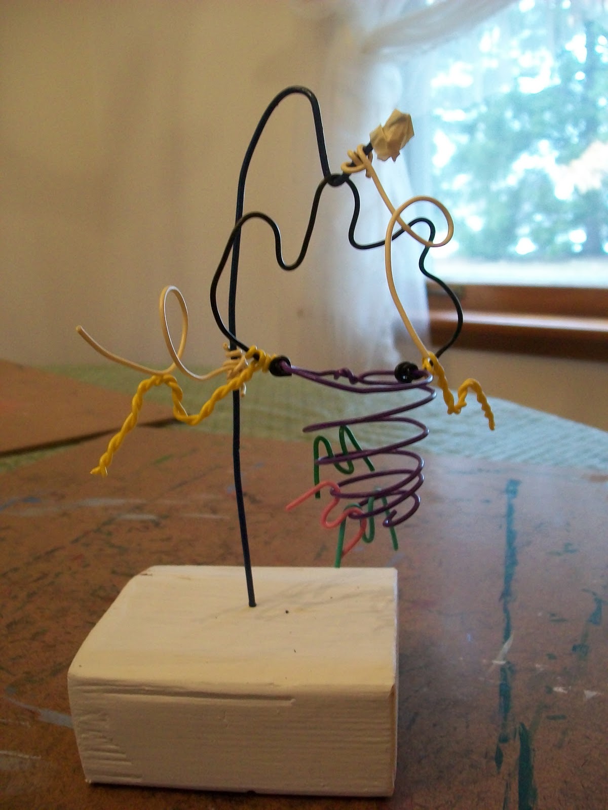 All Things Art: Wire sculpture