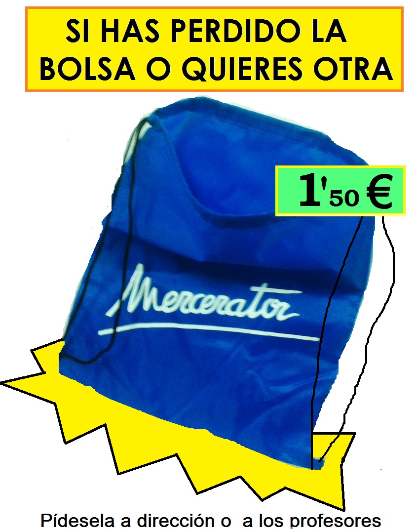 MERCERATOR SCHOOL BAG