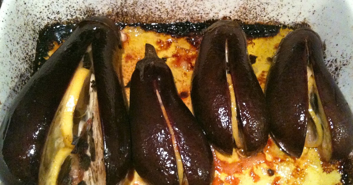 Caroline's Kitchen Roasted Baby Eggplant