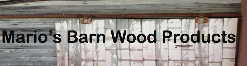Mario's Barn Wood Products