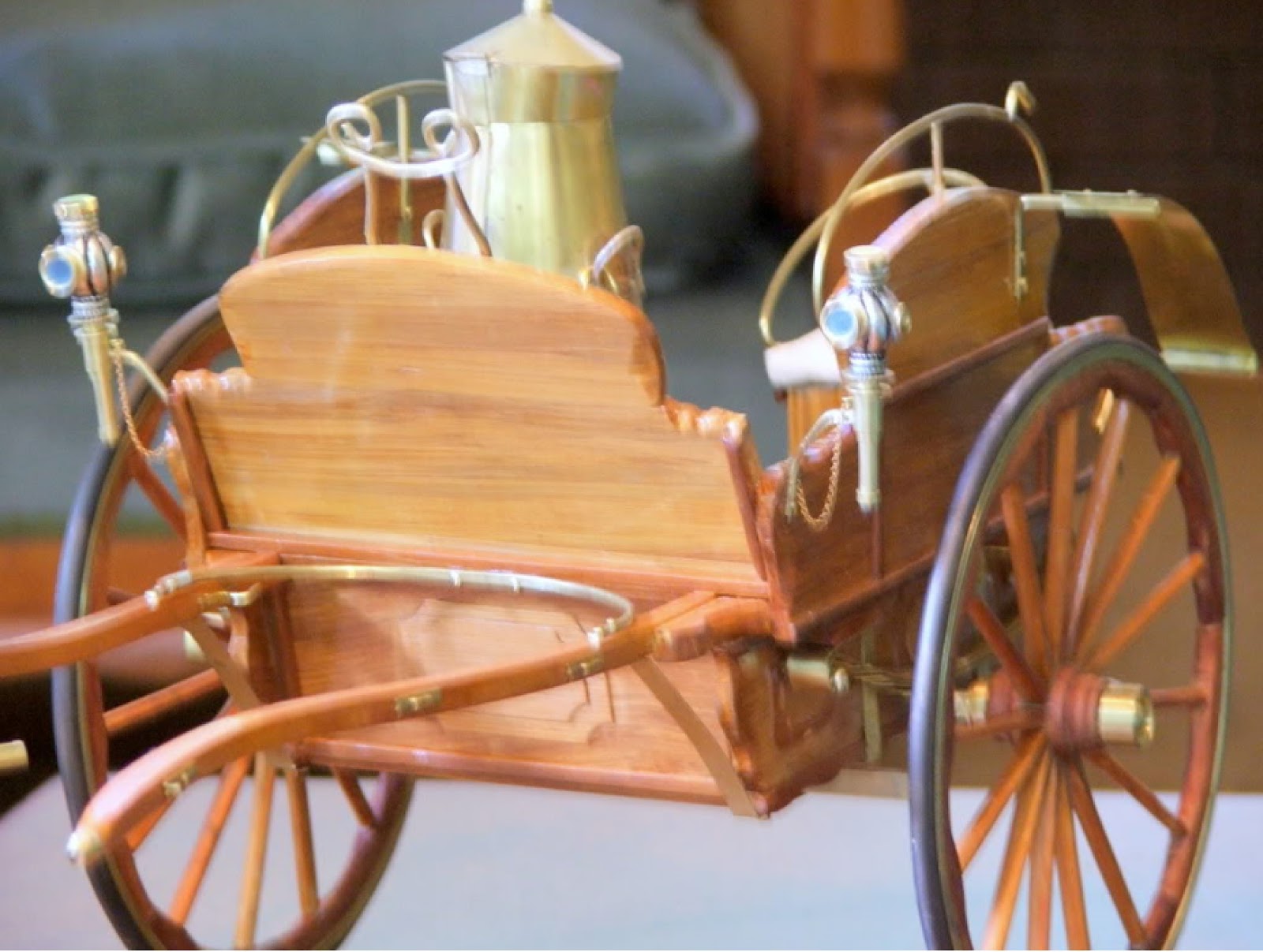 Historical Cookham The one horse milk float.