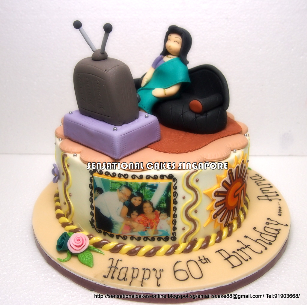 The Sensational Cakes: SPECIAL CUSTOMIZED CAKE FOR GRANDMA ...
