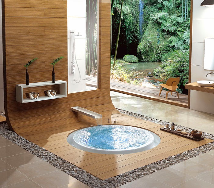 Baños de Diseño Elegante de Estilo Japonés | Baños y Muebles