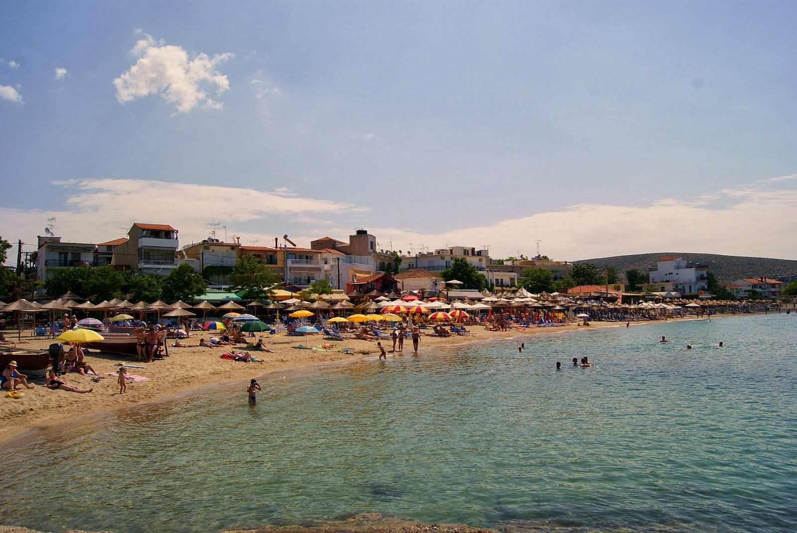 Potos, wyspa Thassos Potos, wyspa Thassos