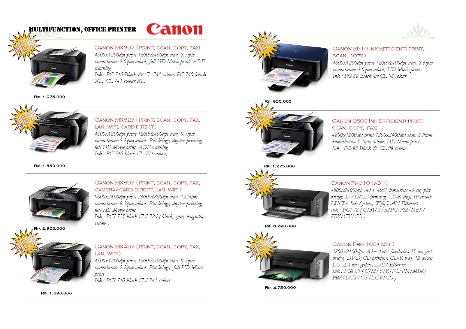 Printer Canon A3 Terbaru comdex daftar harga printer inkjet canon mei 2015 Printer Canon A3 Terbaru comdex daftar harga printer inkjet canon mei 2015