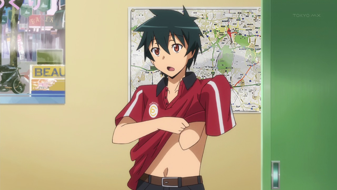 hataraku maou sama ! season 2 kid | Greeting Card