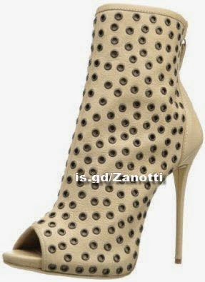 Giuseppe Zanotti Women's Peep Toe Ankle Boot