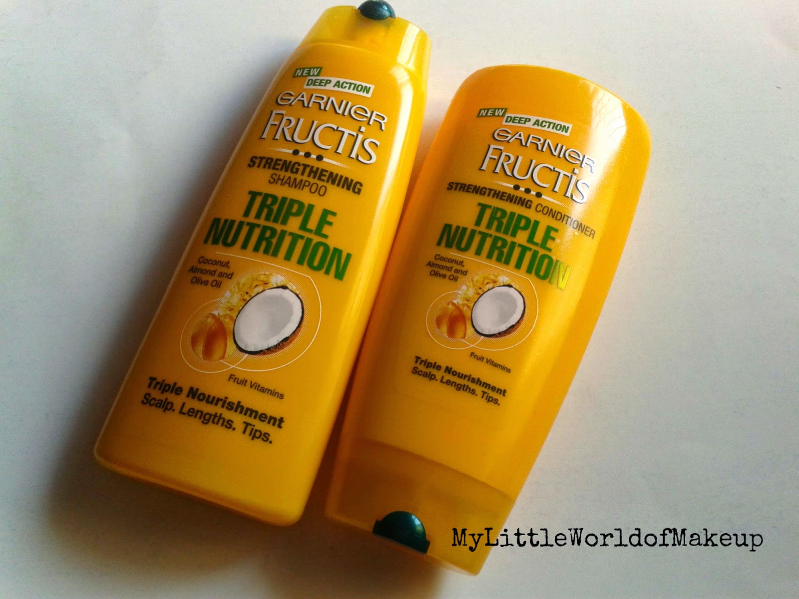 Garnier Fructis Triple Nutrition Shampoo & Conditioner Review