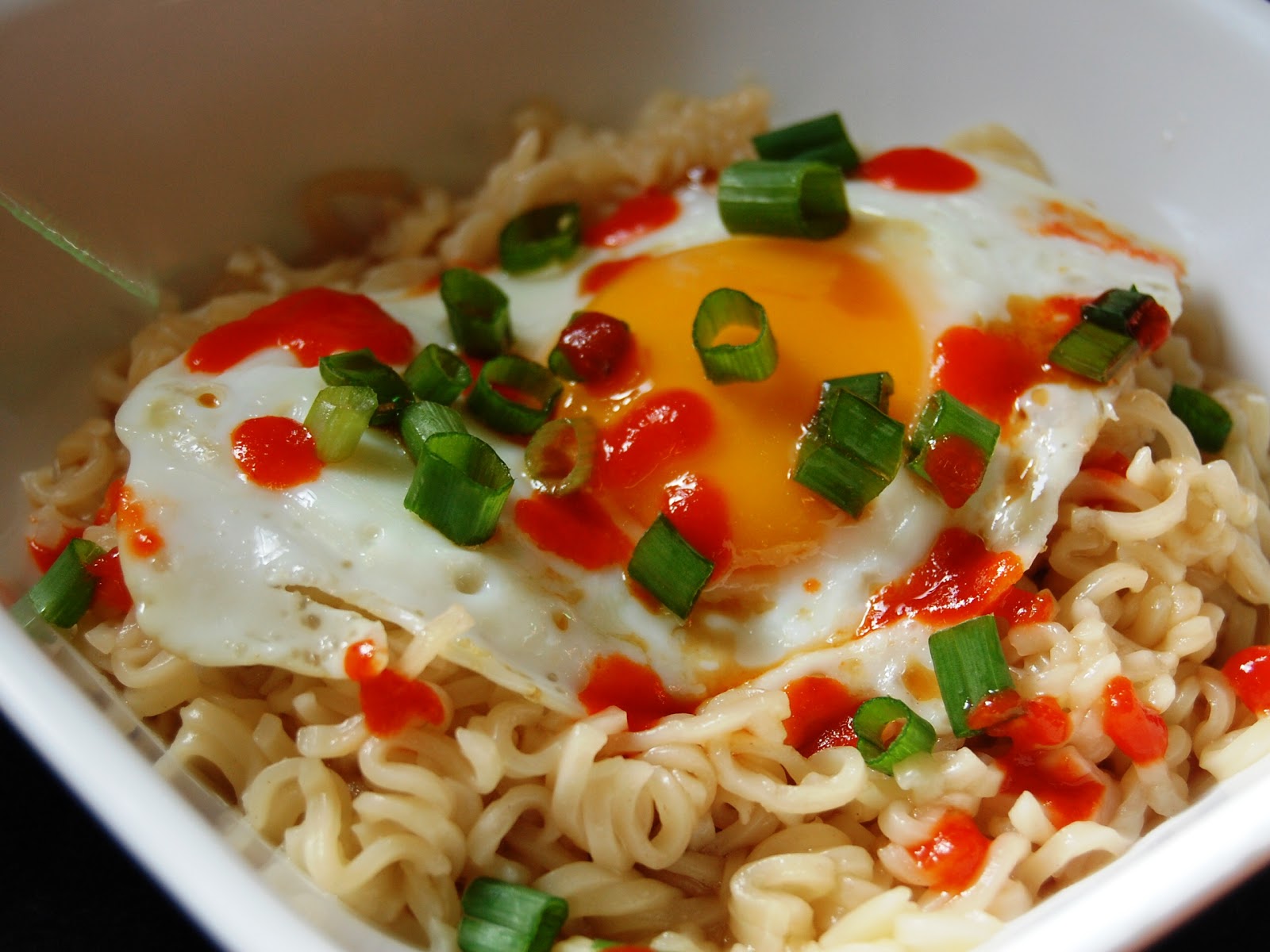 Cassie Craves Asian Noodle Bowls with Fried Eggs
