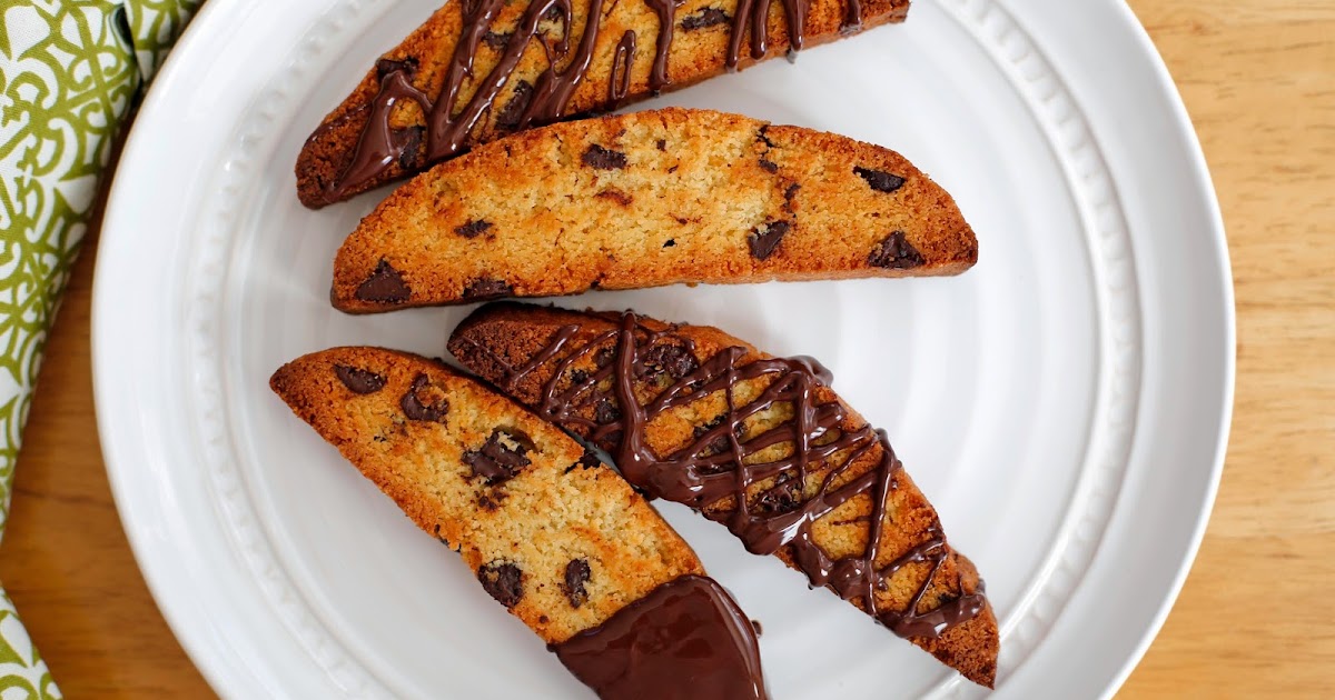 Almond Flour Chocolate Chip Biscotti In The Kitchen With Honeyville