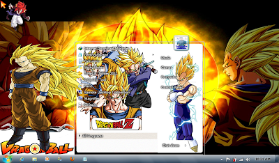 Tema DragonBall Zx Untuk Windows 7