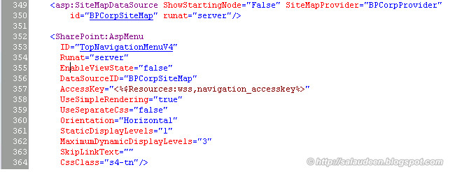 sharepoint 2010 consistent navigation across site collections