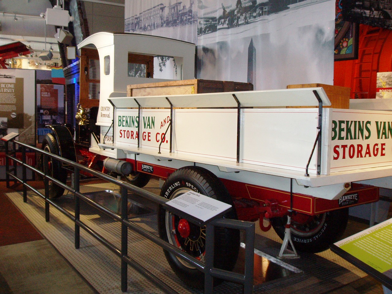 History and Culture by Bicycle Hawkeye Truck Company