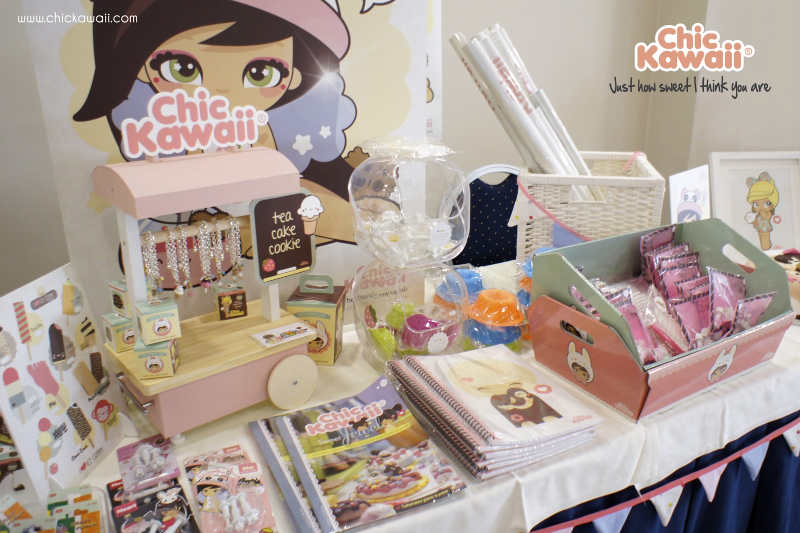 Chic Kawaii Nuestro stand en Cake and iceCream Málaga ♥