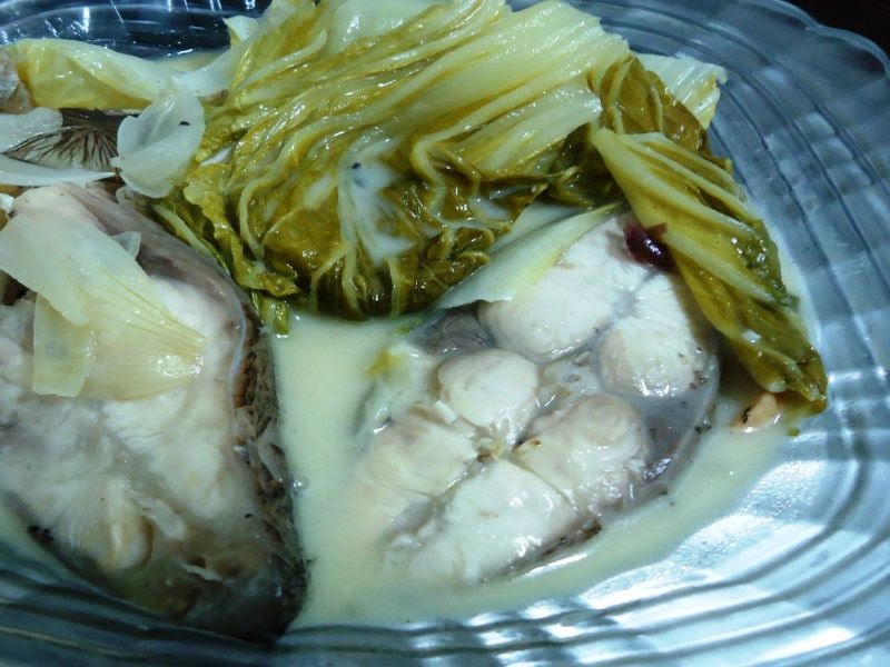 Paksiw sa gataFish stewed in vinegar and coconut milk Mely's kitchen