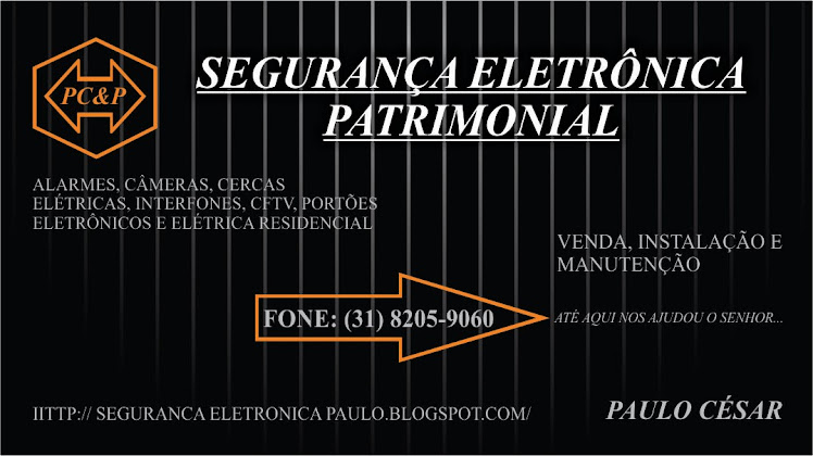 PC&P Segurança Eletrônica  (31)8205-9060