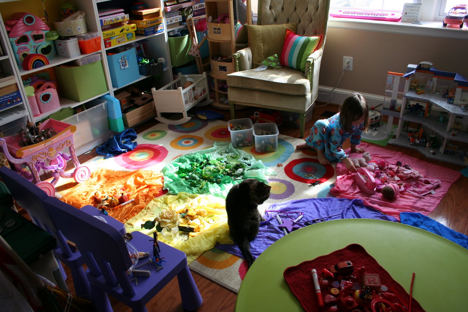 Pink and Green Mama * Homemade Gift Eye Spy Book