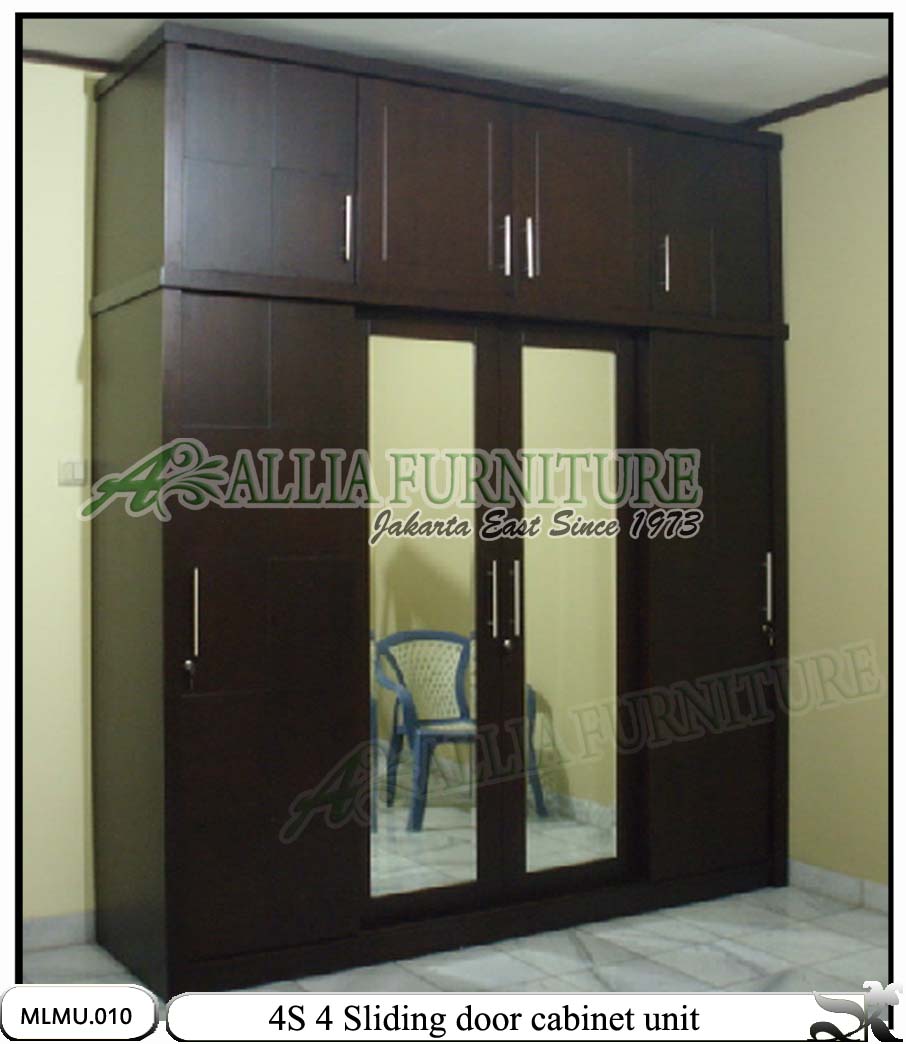 Lemari Pakaian Unit Minimalis Cabinet 4s Allia Furniture