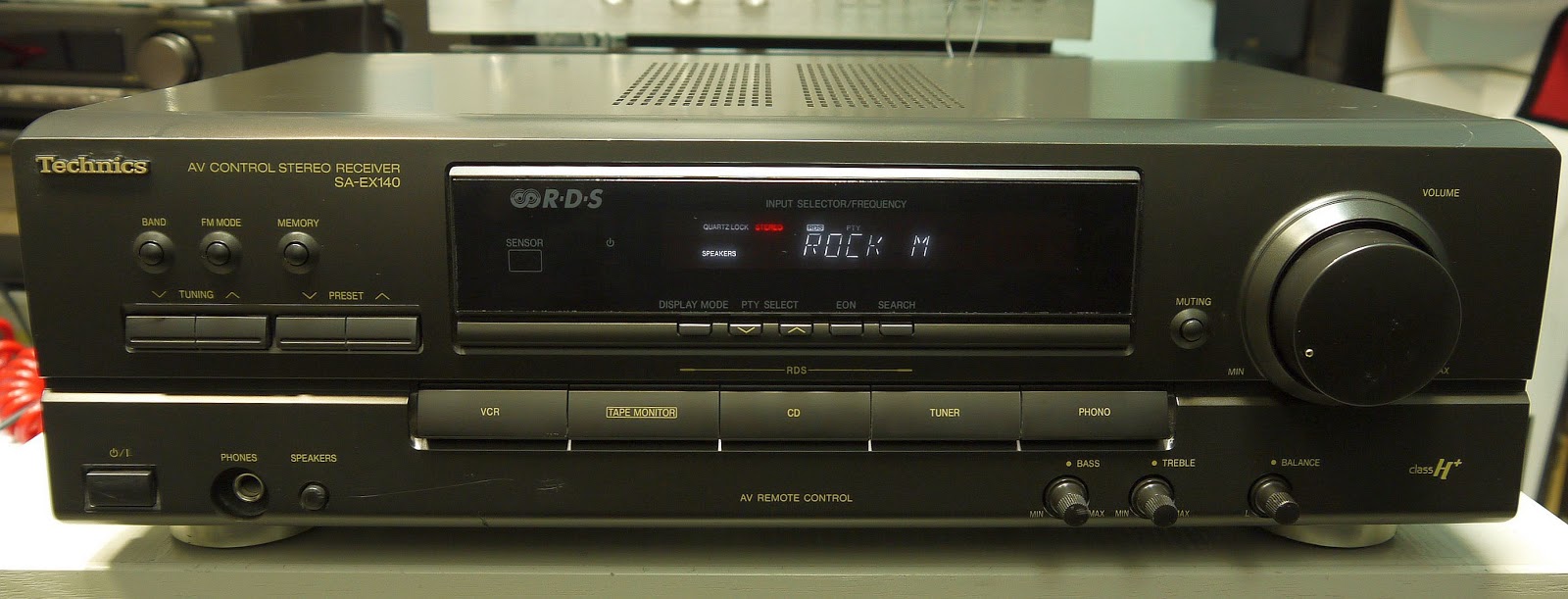 Technics SAEX140 Stereo Receiver AudioBaza