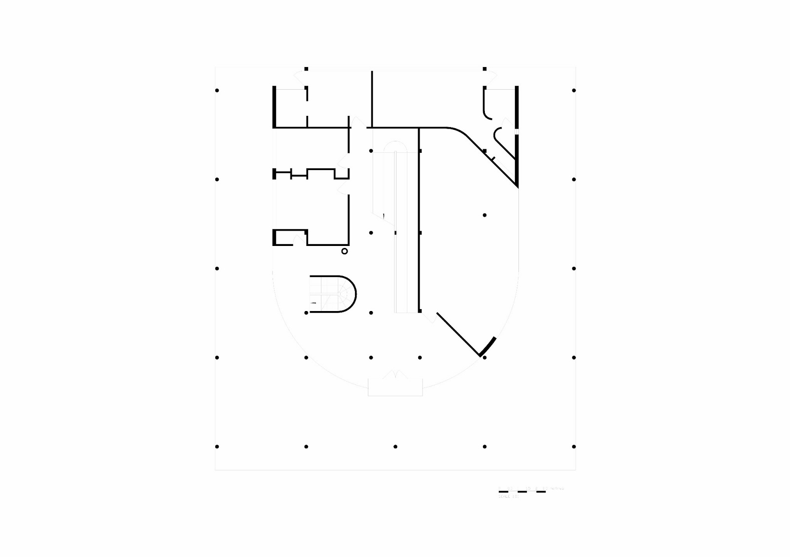 Yiming Song Unsw Arch Arch1201 Villa Savoye Cad Drawing