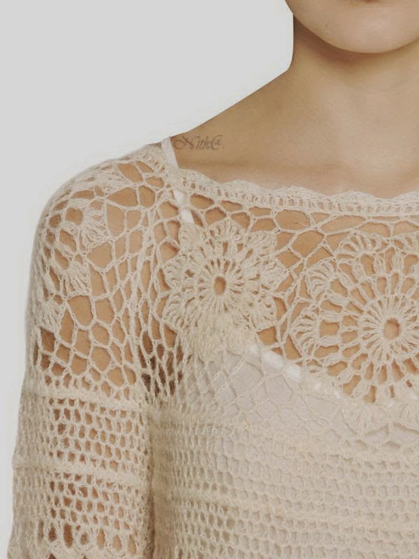 ... to Try: How to Crochet Your Own Designer Blouse or Party Dress