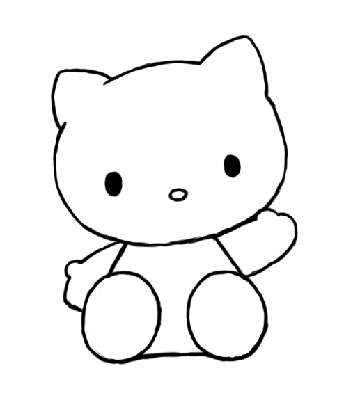 Hello Kitty Sketch