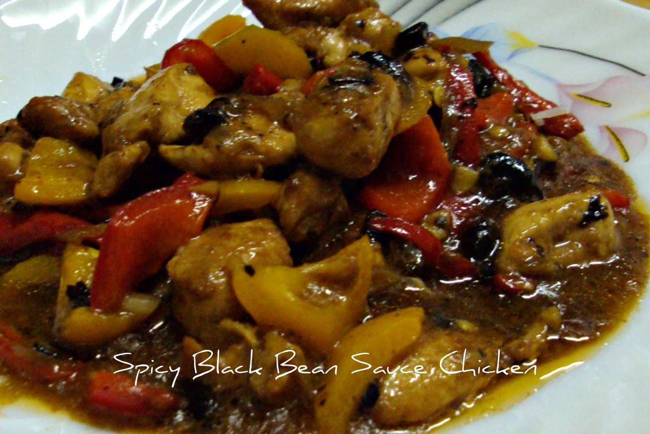Spicy Black Bean Sauce Chicken