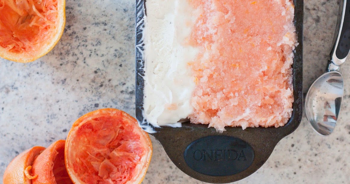 Everyday Art Grapefruit Creamsicle Ice Cream Recipe