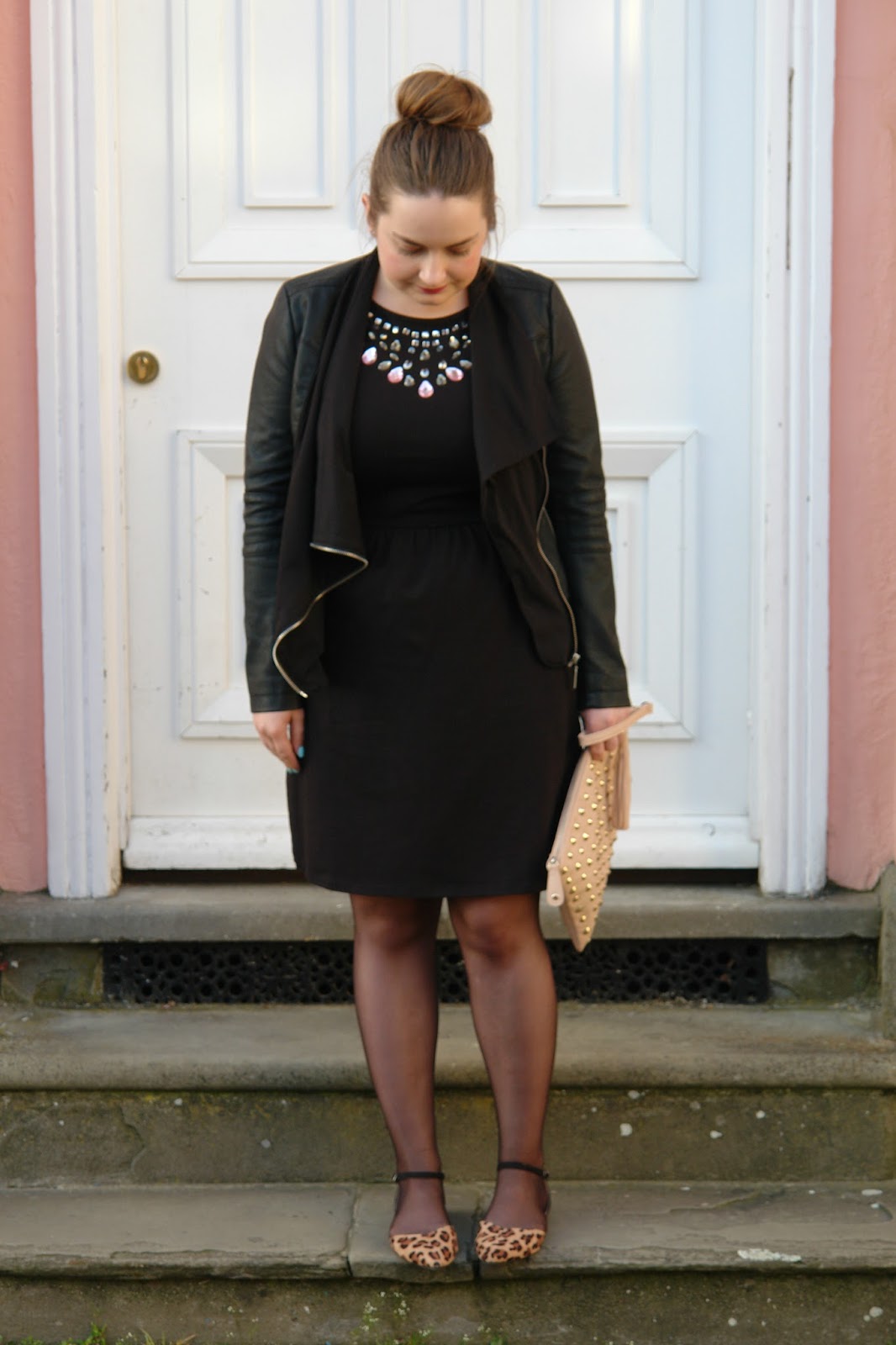 WHAT I WORE TODAY: little black dress for dinner date in Oxford, Outfit, OOTD