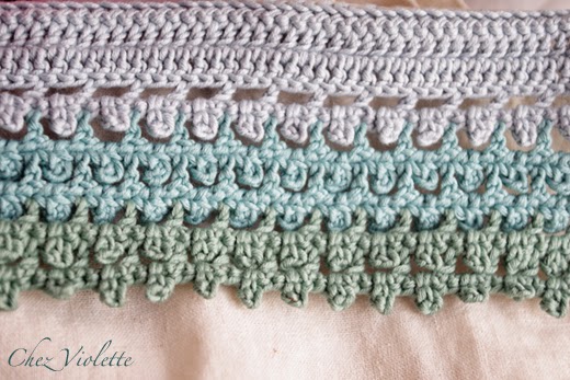 DIY Tuto bordure dentelle au crochet sur un Tote Bag - Chez Violette DIY Tuto bordure dentelle au crochet sur un Tote Bag - Chez Violette