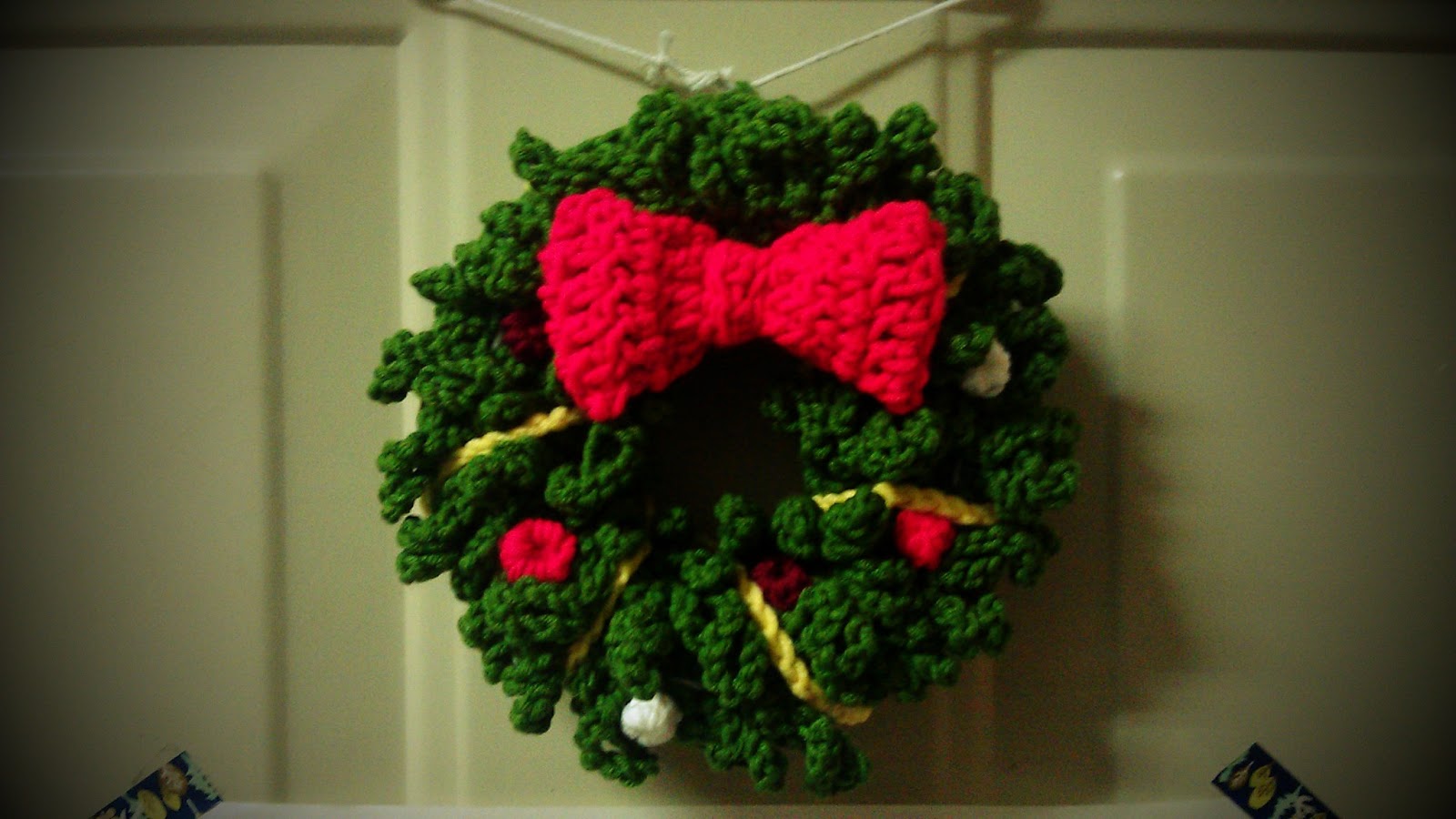 Crochet Fangirl Christmas Decorations