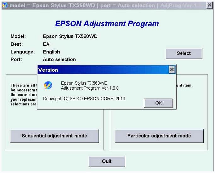 EPSON Tx550 Tx550W Resetter Download EPSON Tx550 Tx550W Resetter Download